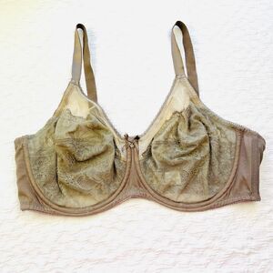 BUY 1 GET 1 FREE Wacoal 40D 855186 brown lace bra